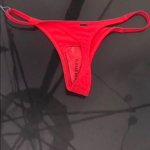 Small white fox boutique bikini bottom